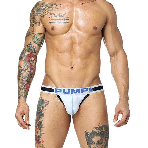 3 Pack Men's Underwear Jockstrap Athletic Support Pouch Briefs