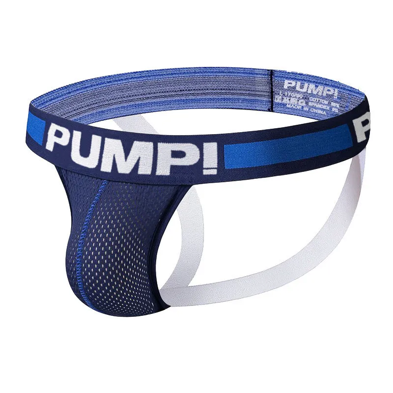 3 Pack Men's Underwear Jockstrap Athletic Support Pouch Briefs