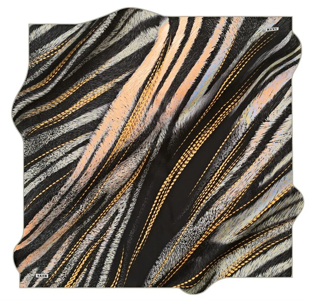 Aker Leona Silk Twill Scarf No. 71