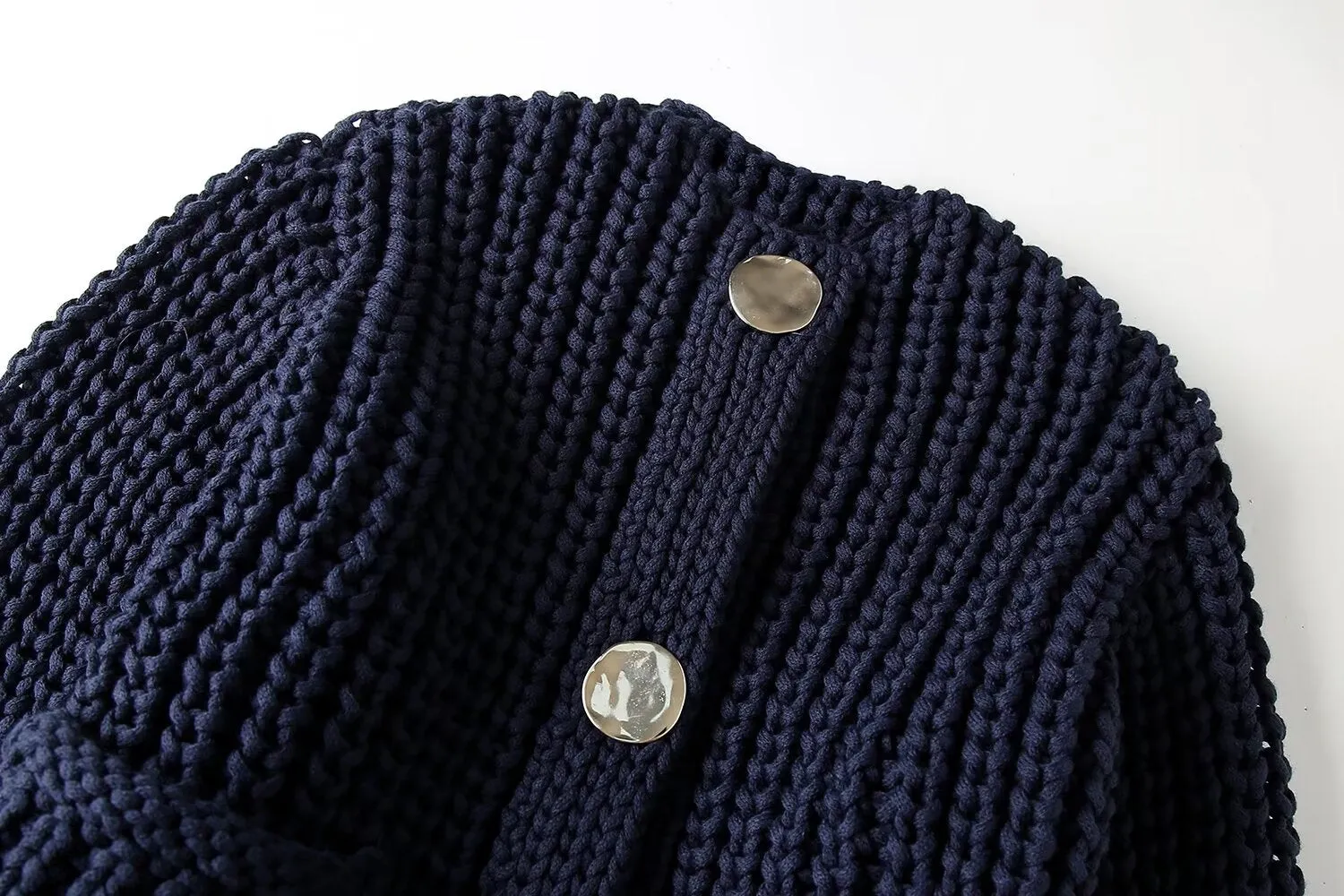 Alizee Cropped Knit Cardigan