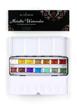 ALTENEW: Metallic Watercolor | 14 Pan