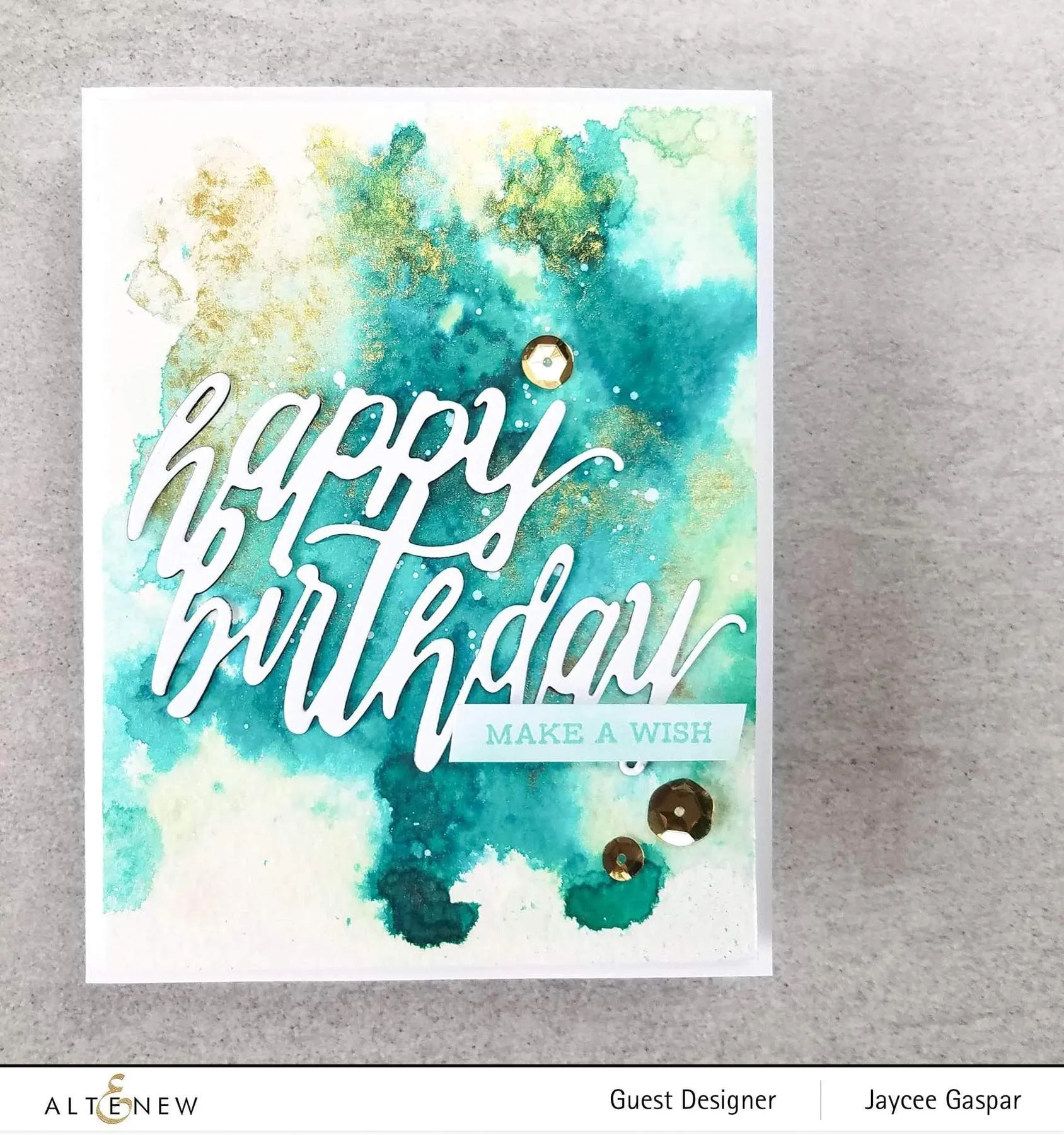 ALTENEW: Metallic Watercolor | 14 Pan
