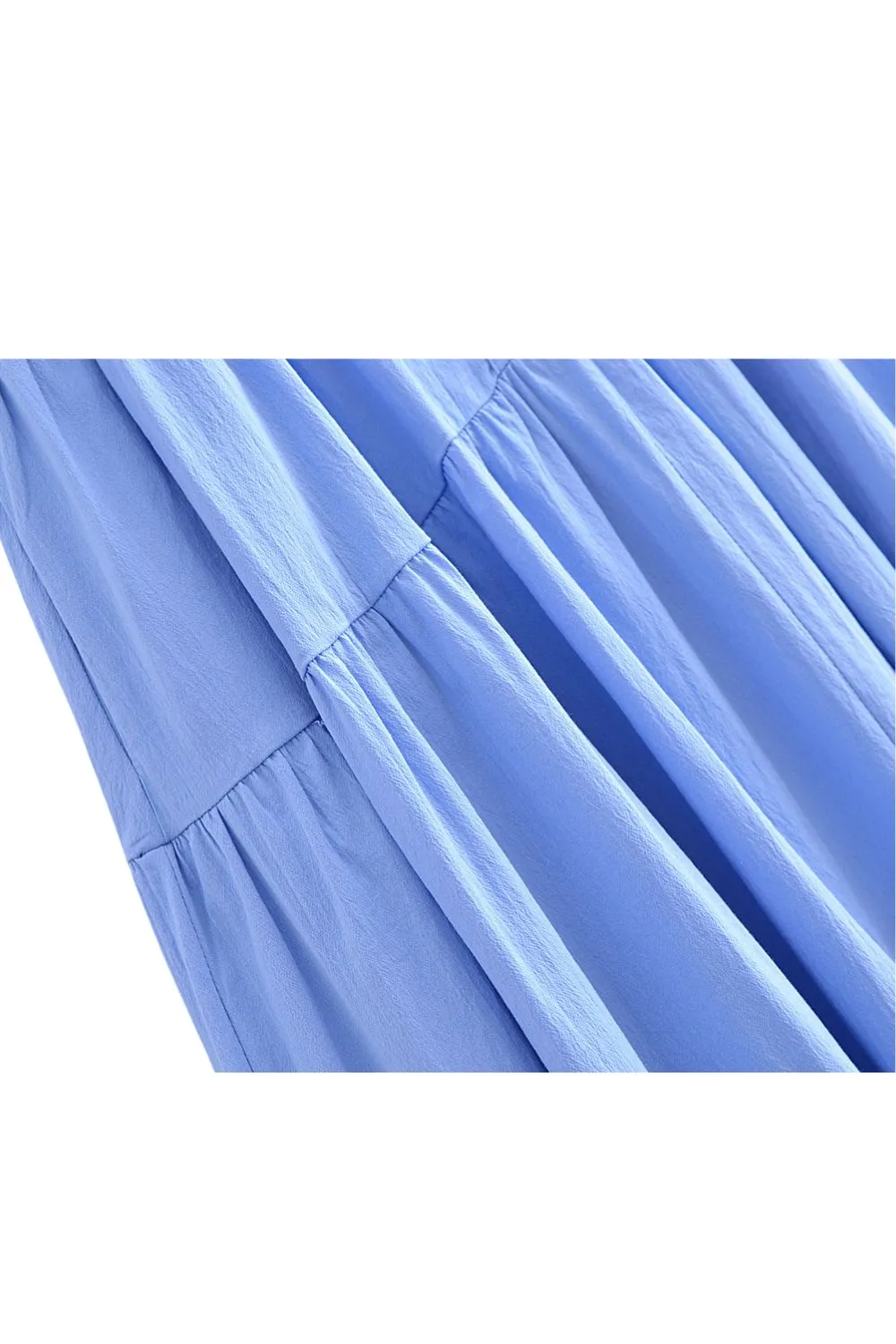 'Anna' Skewed Hem Belted Shirt Dress （2 Color)