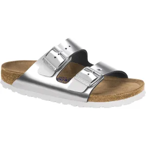 ARIZONA SFB-MTLC SLVR-LEATHER