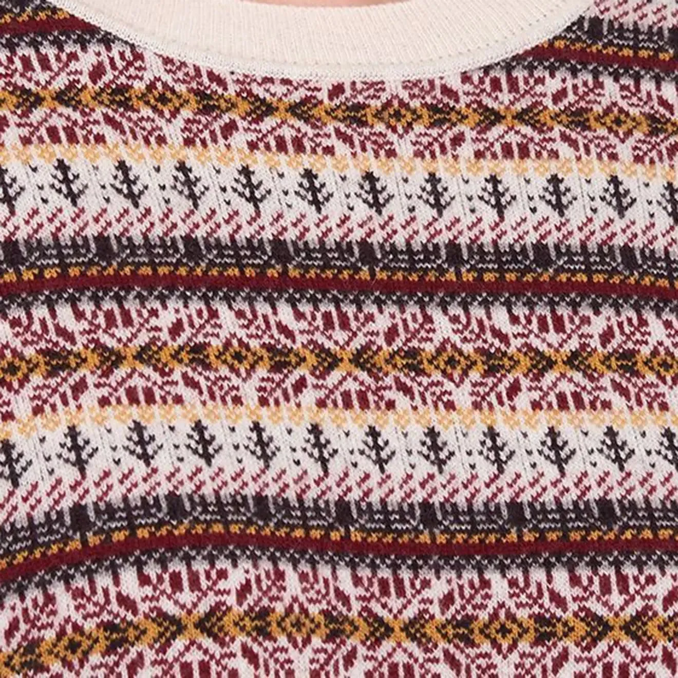 Barbour Womens Peak Knit Off White