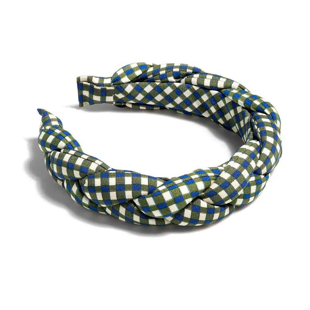 Braided Check Headband