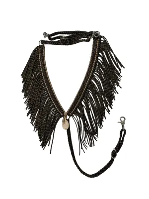Camo fringe breast collar all sizes