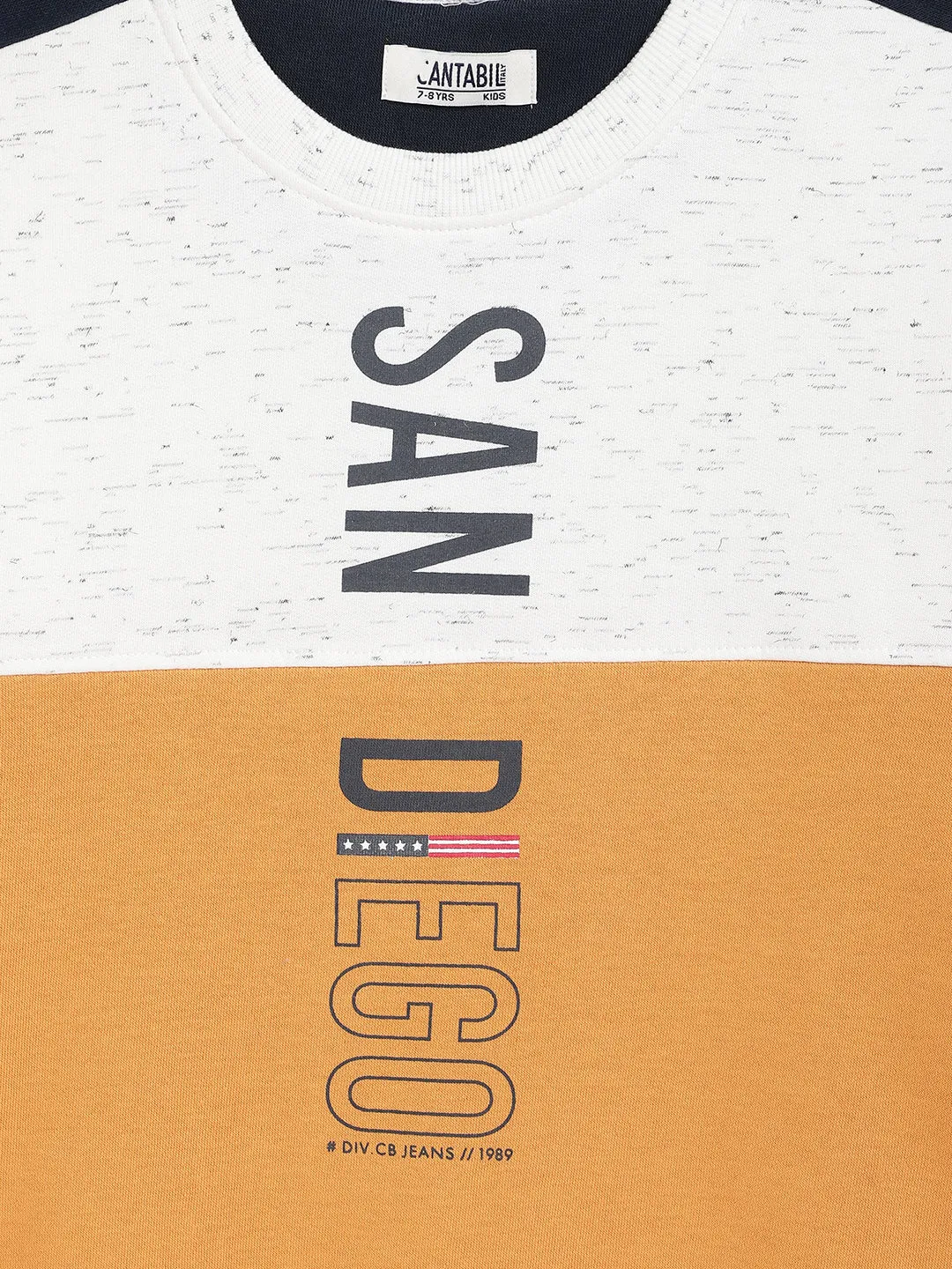 Cantabil Boys Mustard Sweatshirt