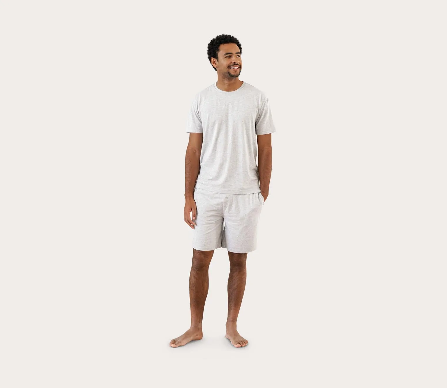 Cariloha Men's Bamboo Sleep Crew T-Shirt