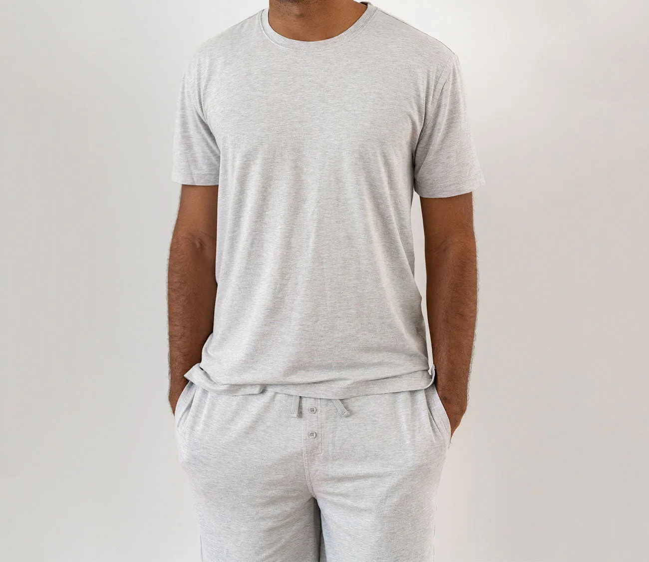 Cariloha Men's Bamboo Sleep Crew T-Shirt
