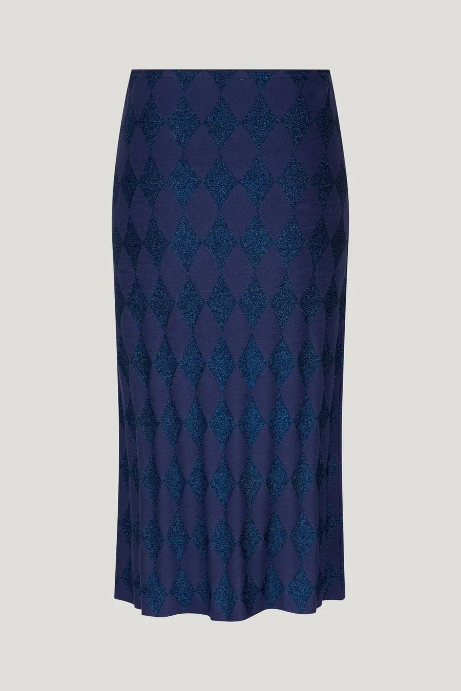 Charlotta Skirt | Blue Harlequin