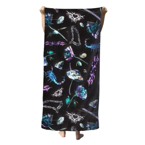 Chrome Sting Beach Towel