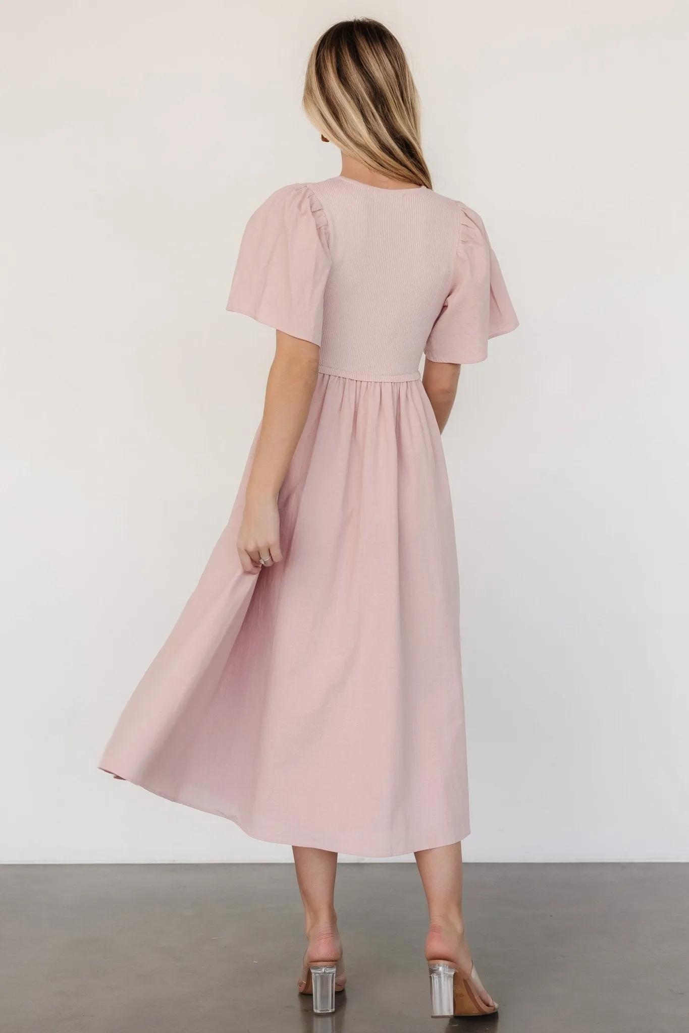Cici Sweater Dress | Dusty Rose