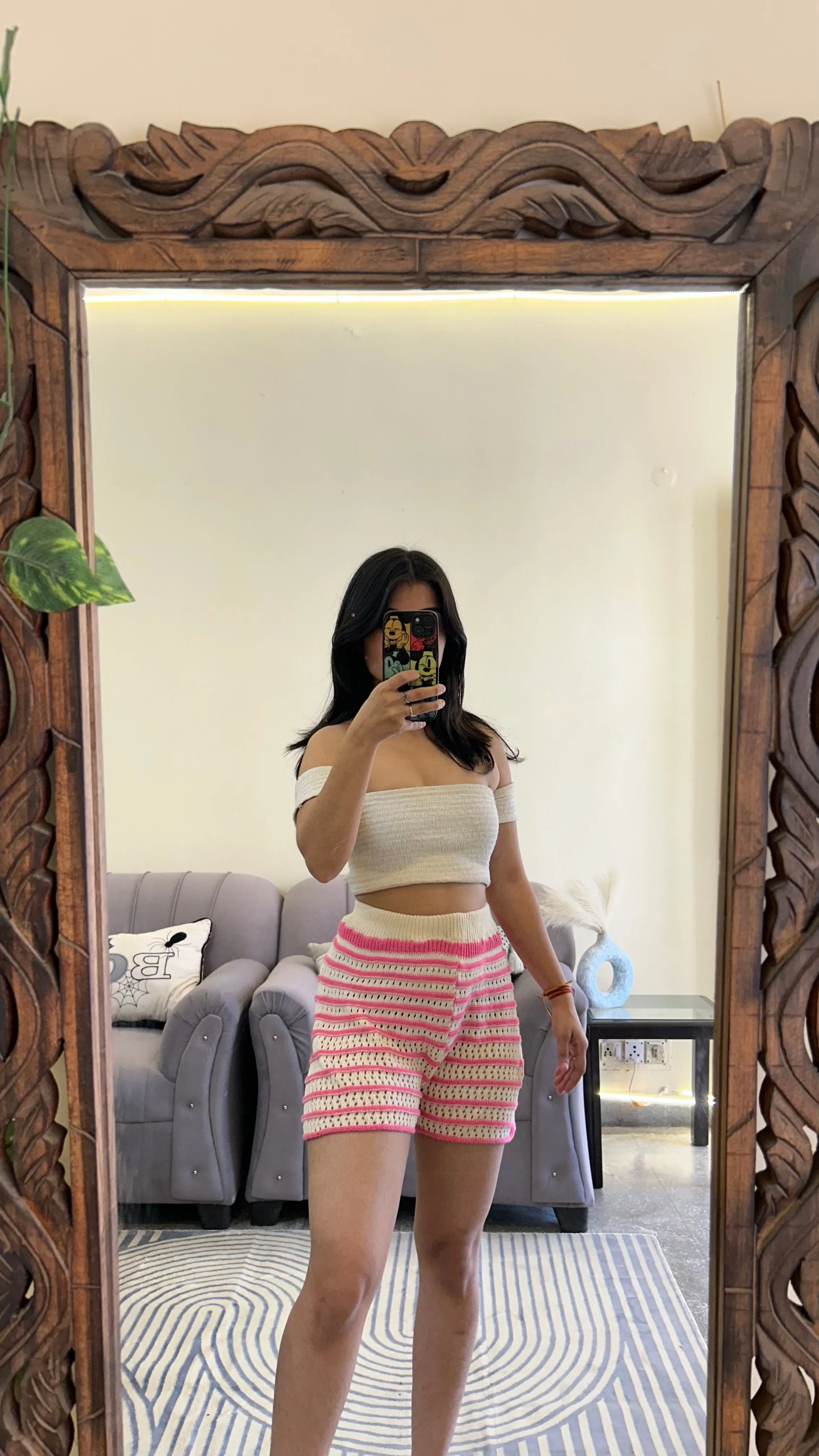 Crochet short 28-30 waist