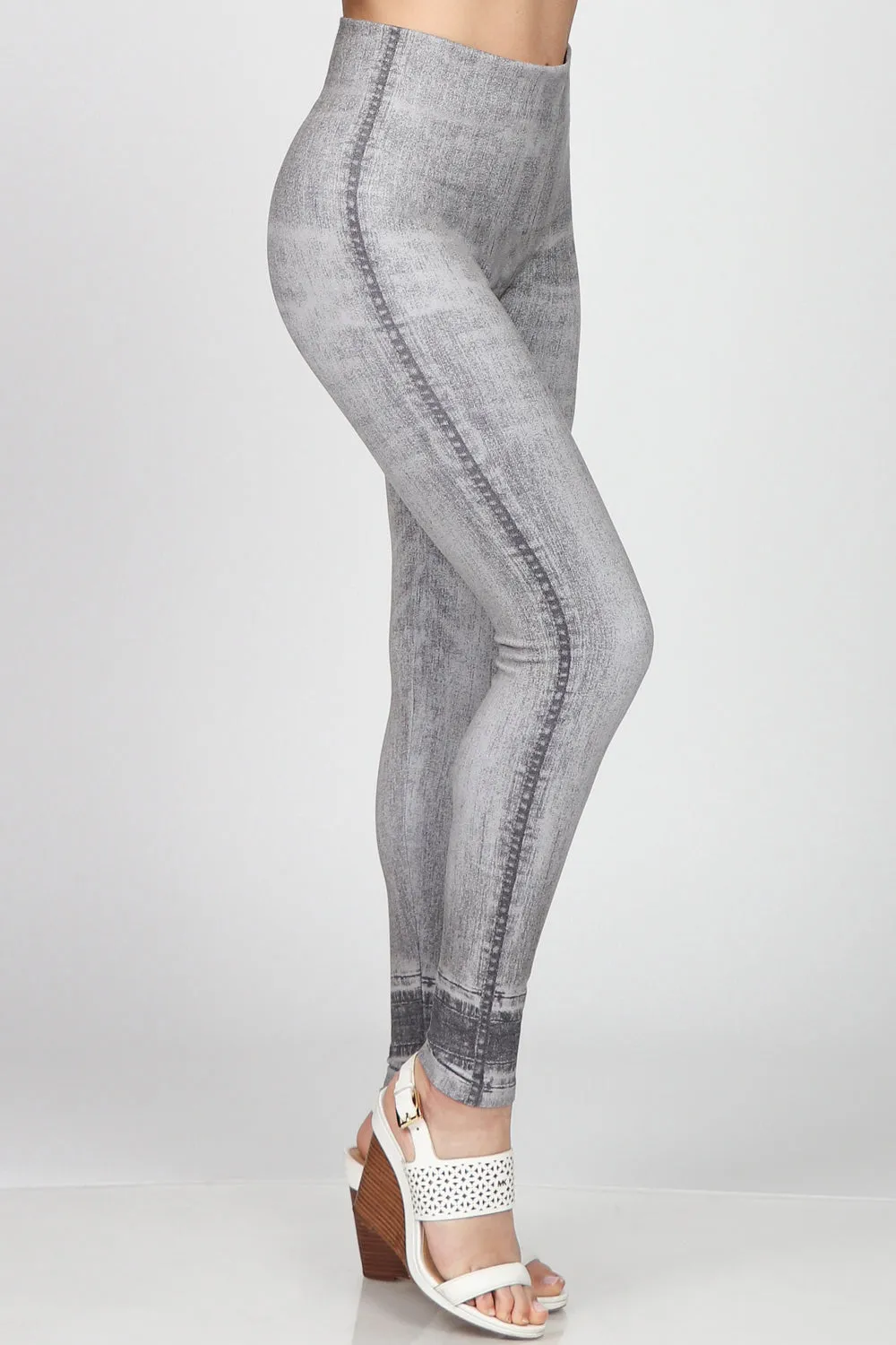 Denim Days Full Length Leggings