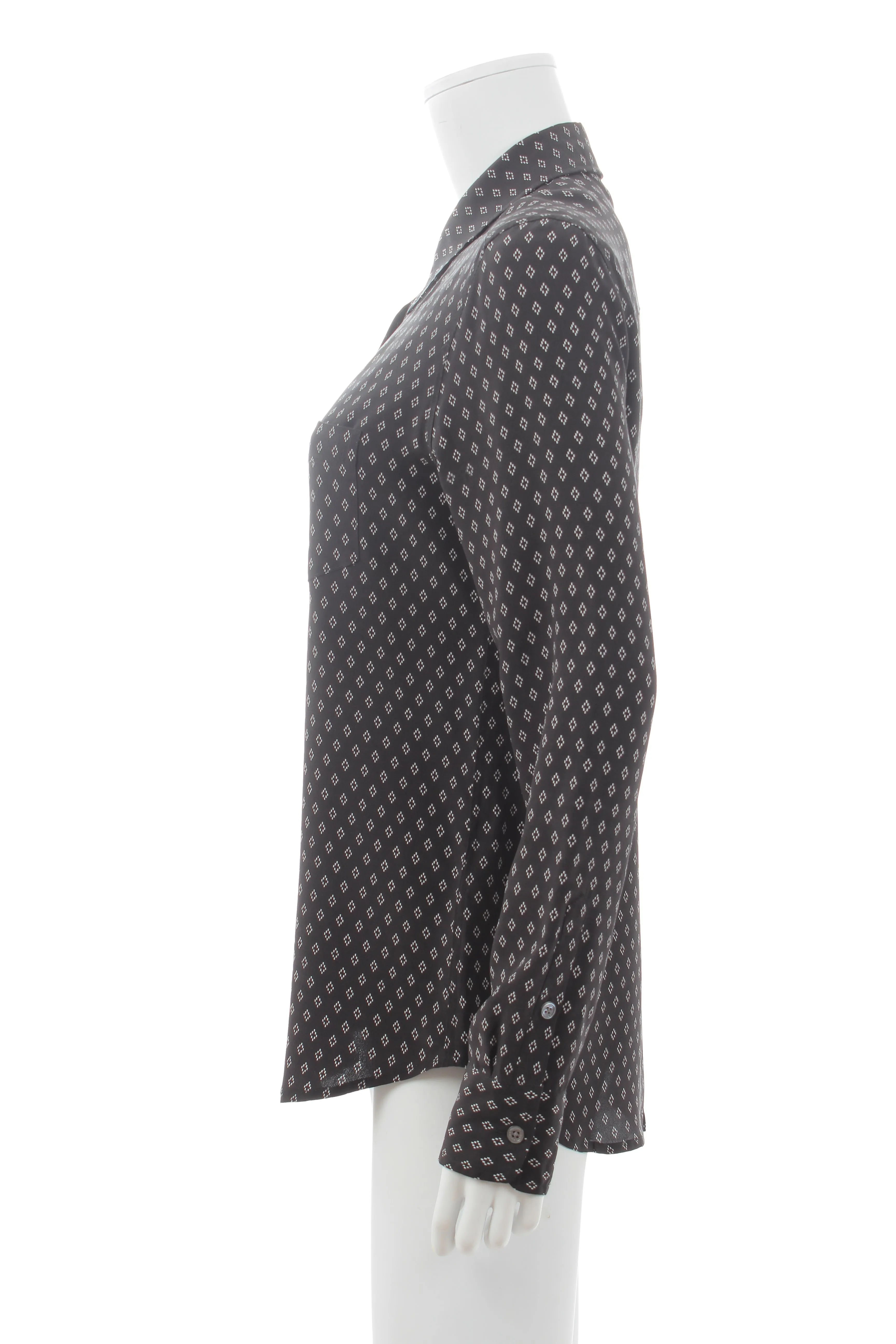 Equipment Printed Essential Silk Shirt