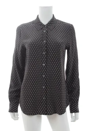 Equipment Printed Essential Silk Shirt