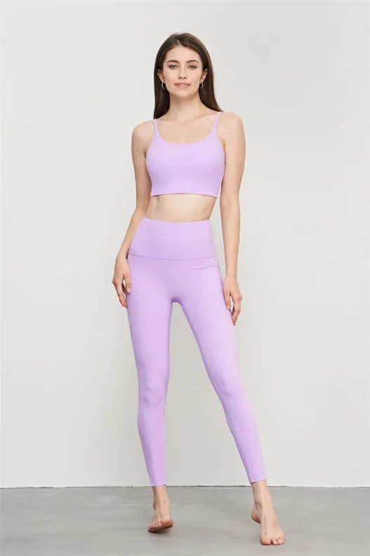 Esther Lycra® Seamless High Waist Leggings Orchids