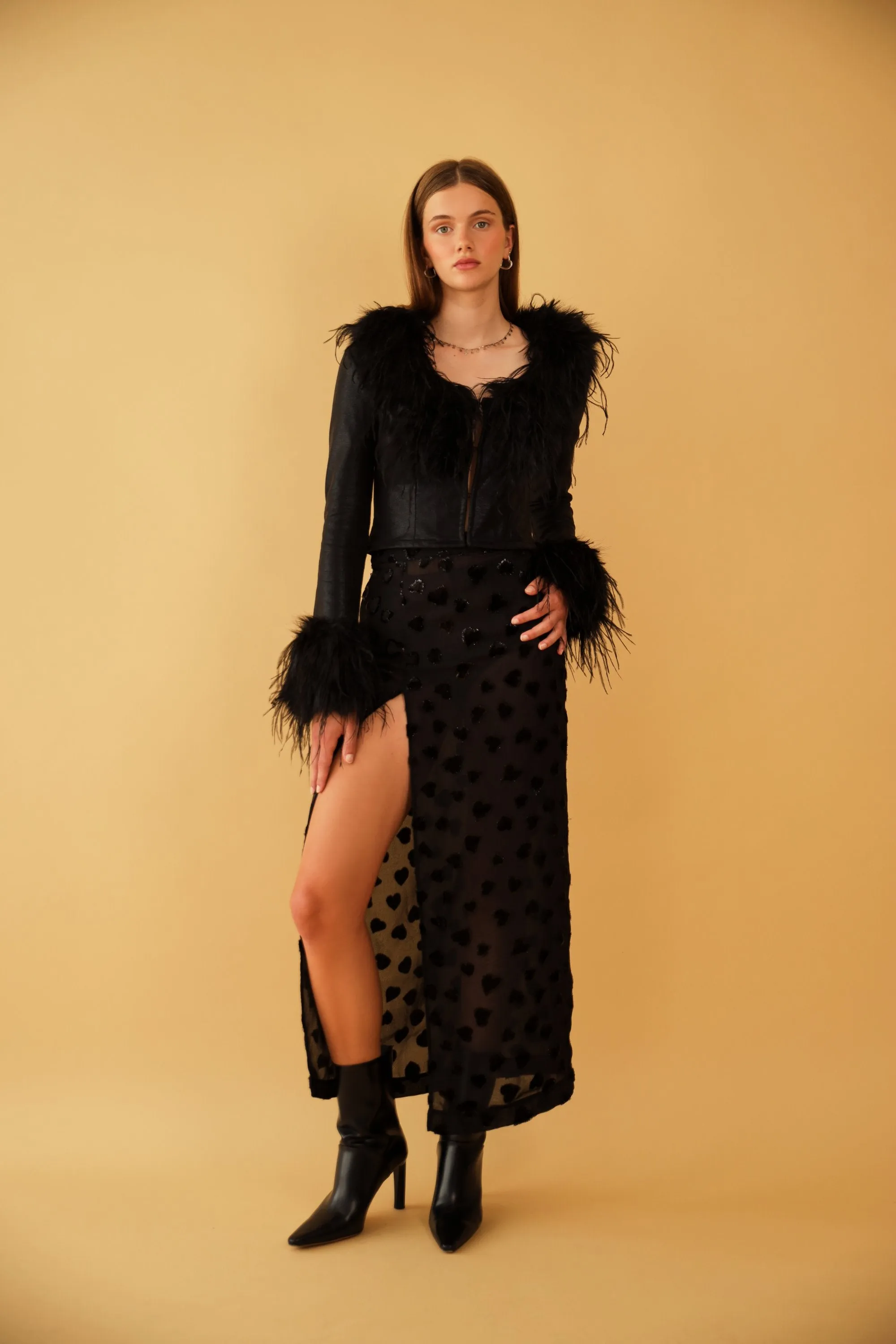 Feathers jacket