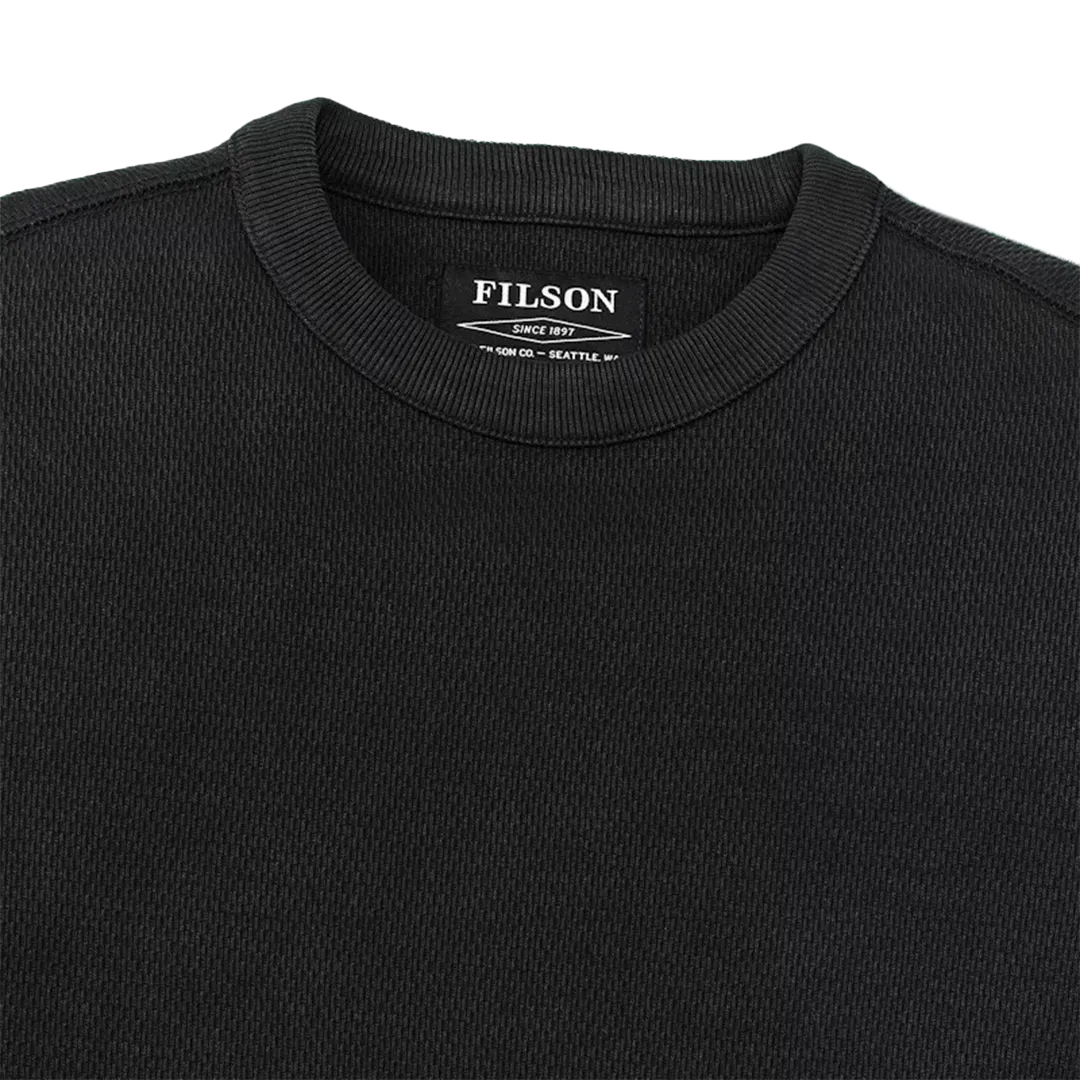 Filson - Waffle Knit Thermal Crewneck - Navy