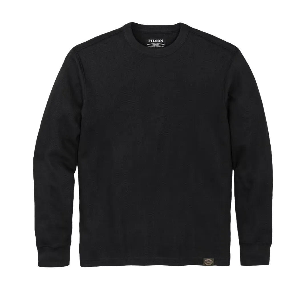 Filson - Waffle Knit Thermal Crewneck - Navy