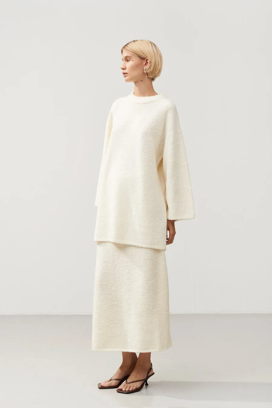 FRENCA SWEATER - WHITE