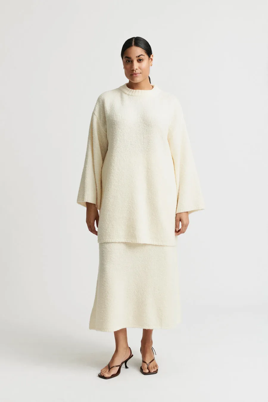 FRENCA SWEATER - WHITE