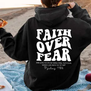 Glow Chic's Faith Over Fear Hoodie