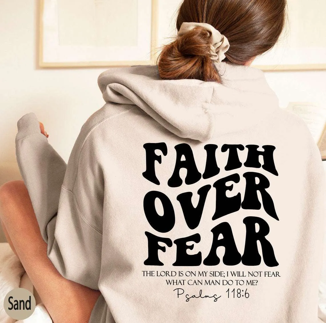 Glow Chic's Faith Over Fear Hoodie
