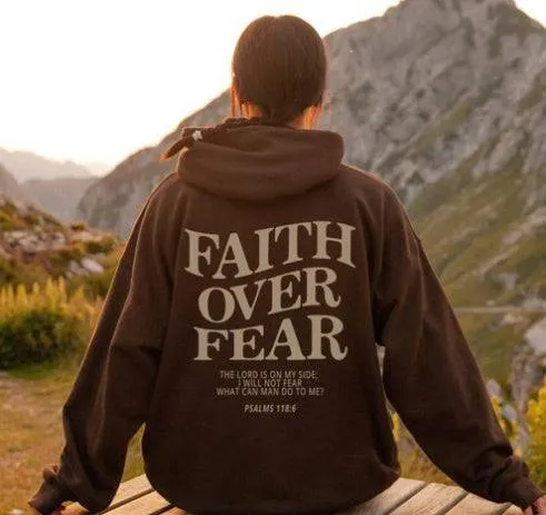 Glow Chic's Faith Over Fear Hoodie