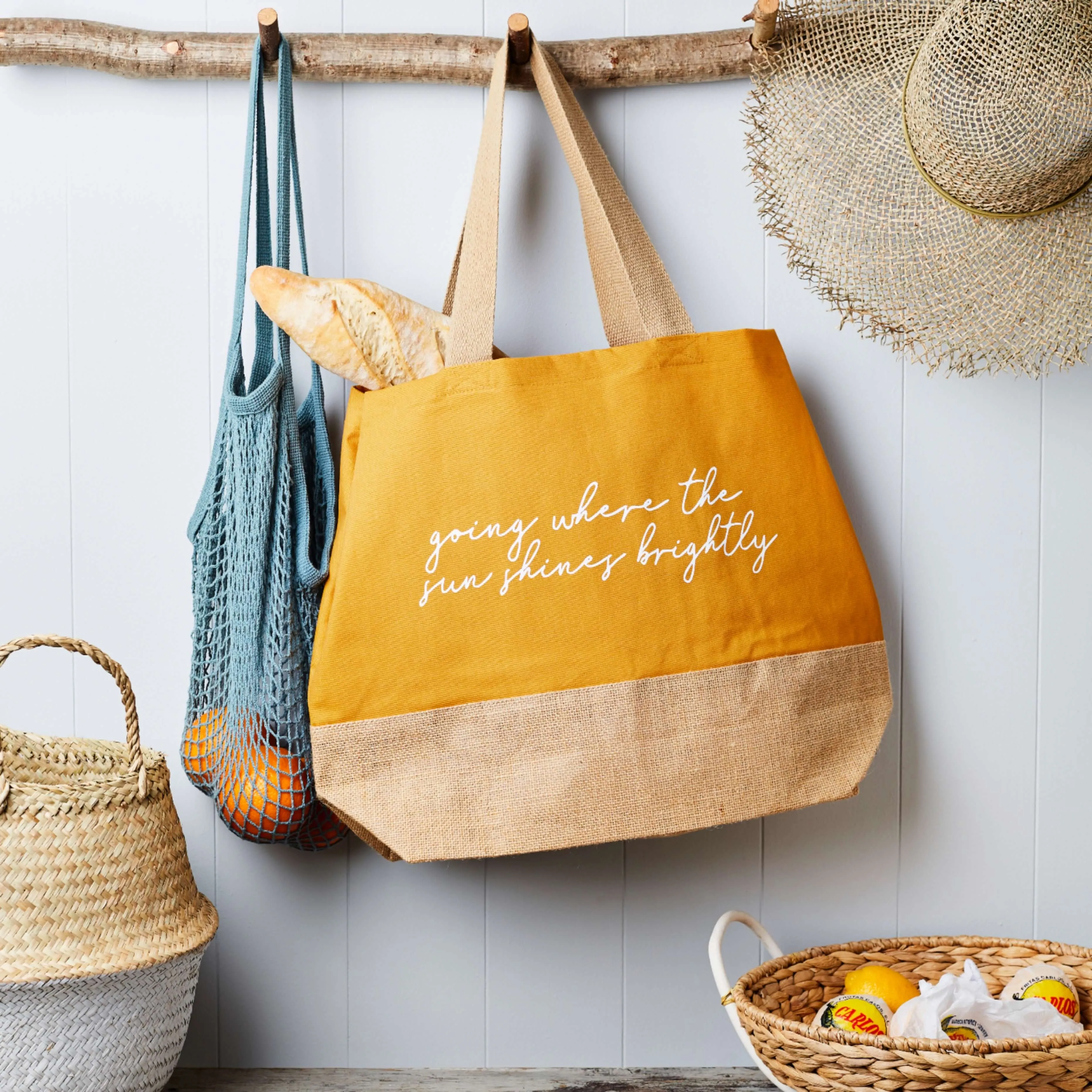 Going Where The Sun Shines Brightly Beach Bag