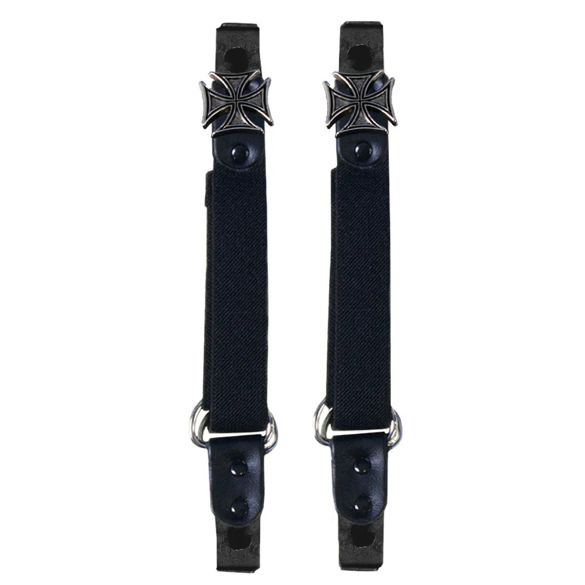 Hot Leathers Iron Cross Motorcycle Riding Pant Clips