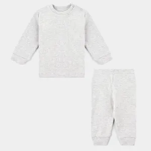 Infant Unisex Thermal Suit Off White