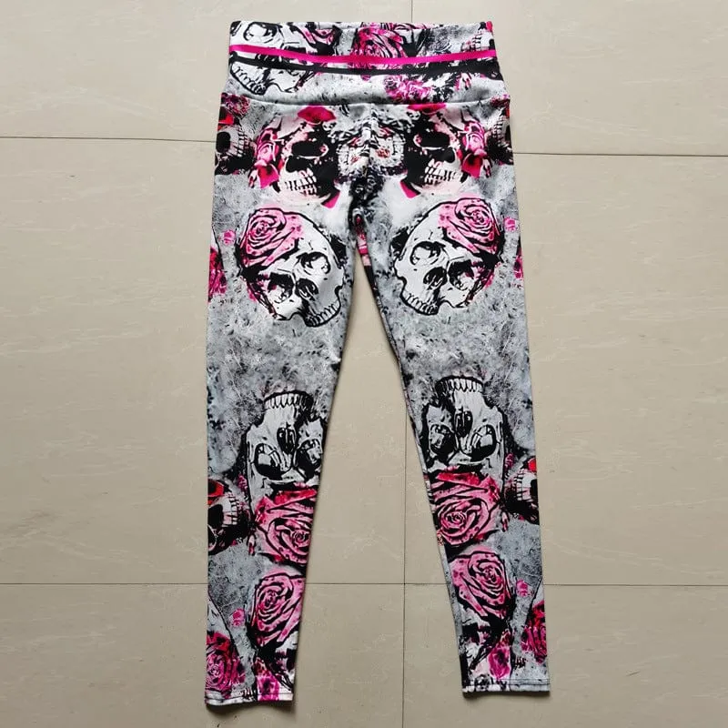 Jacquard Wild Skull legging