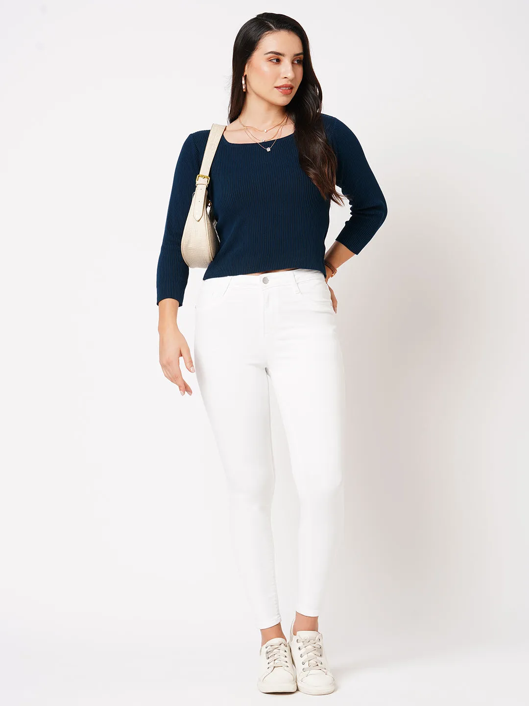 K4014 High Rise Skinny Jeans