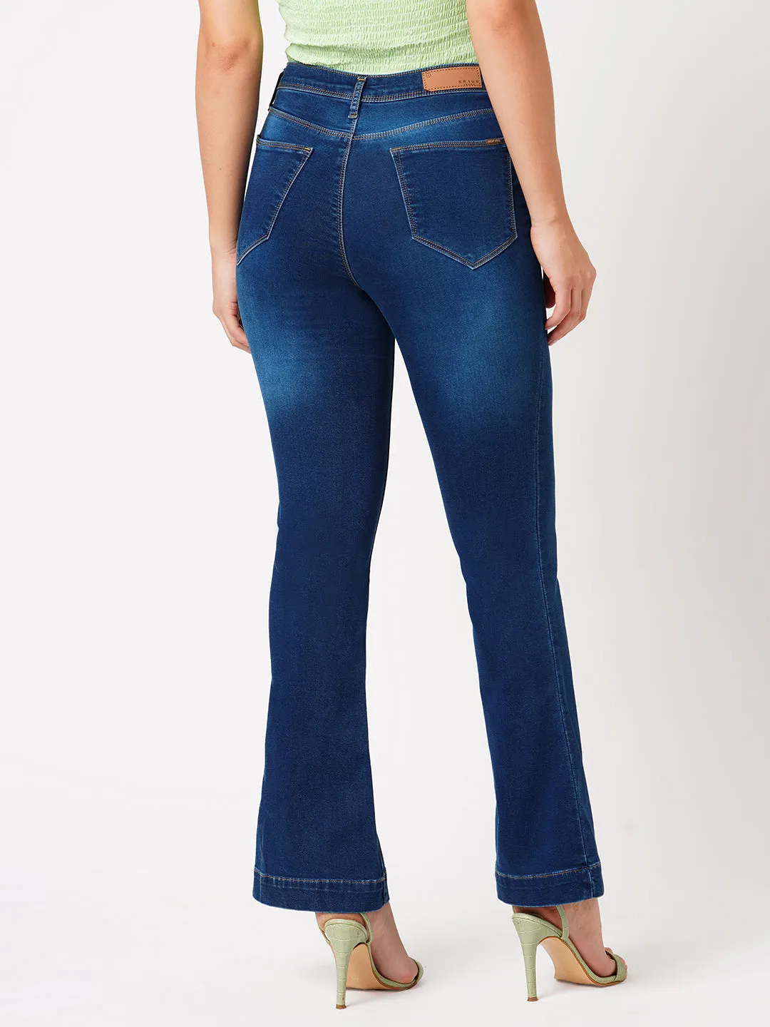 K5013 High Rise Flare Jeans