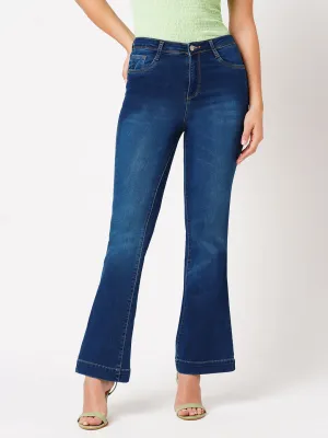 K5013 High Rise Flare Jeans