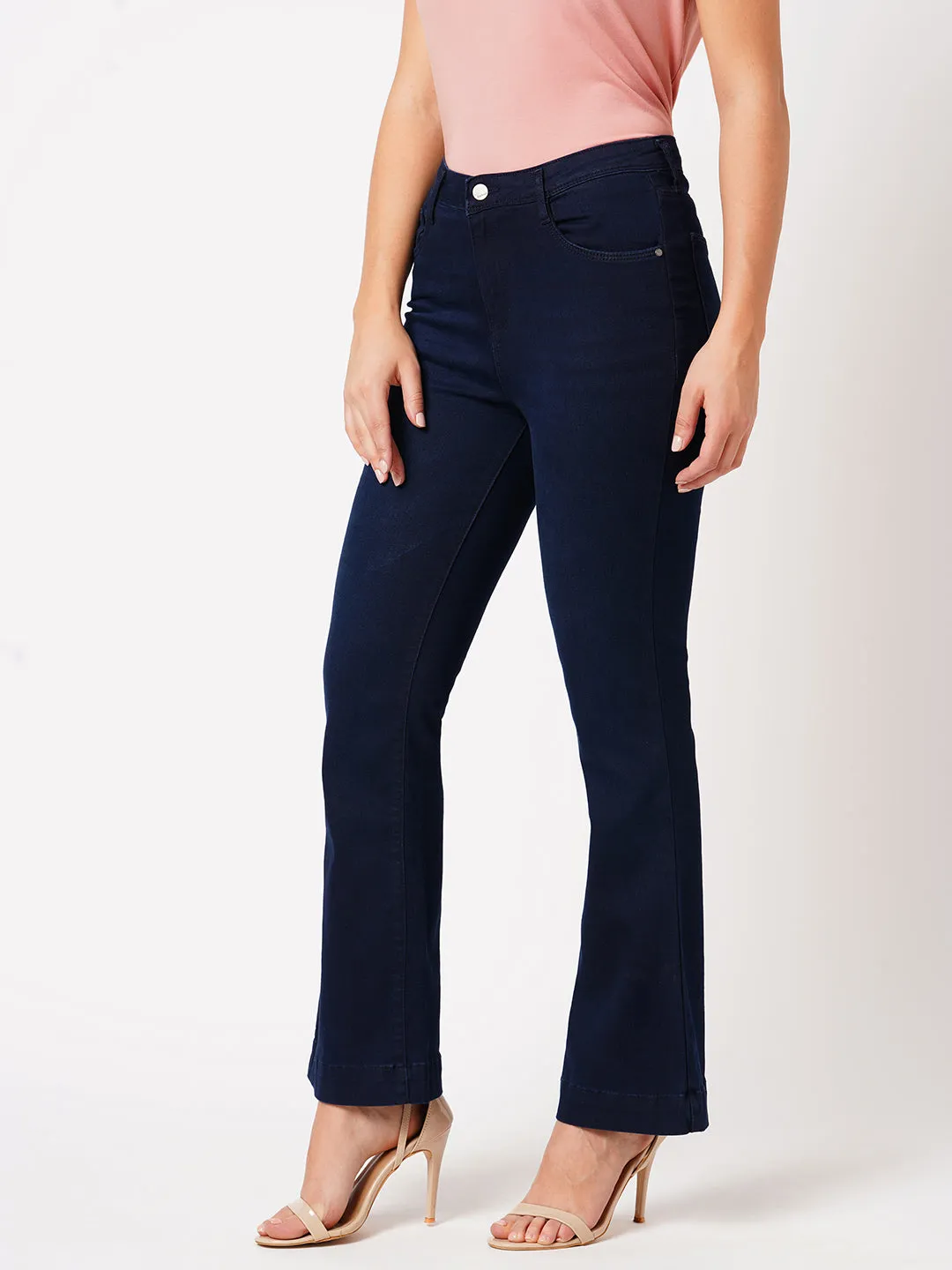 K5013 High Rise Flare Jeans