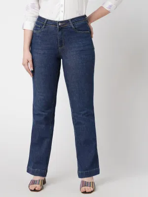 K5013 High Rise Flare Jeans