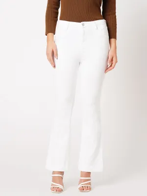 K5094 High Rise Mini Flare Jeans