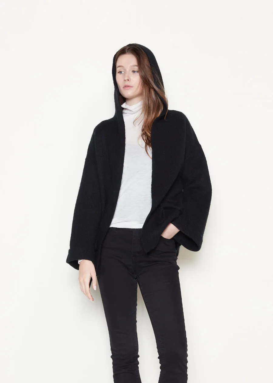 Look By M Adjustable Waist Hoodie Cradigan SM808