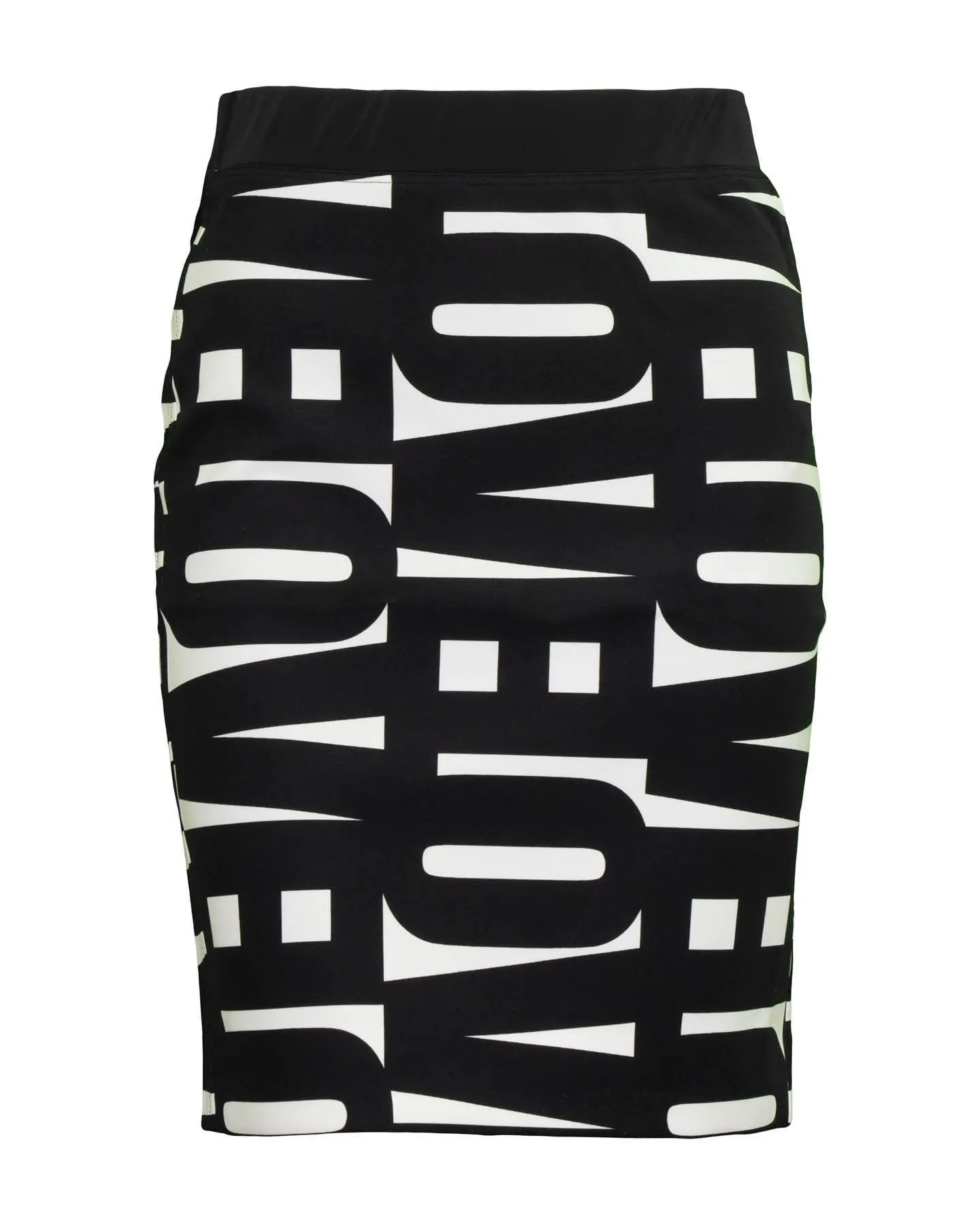LOVE Lettering Pencil Skirt