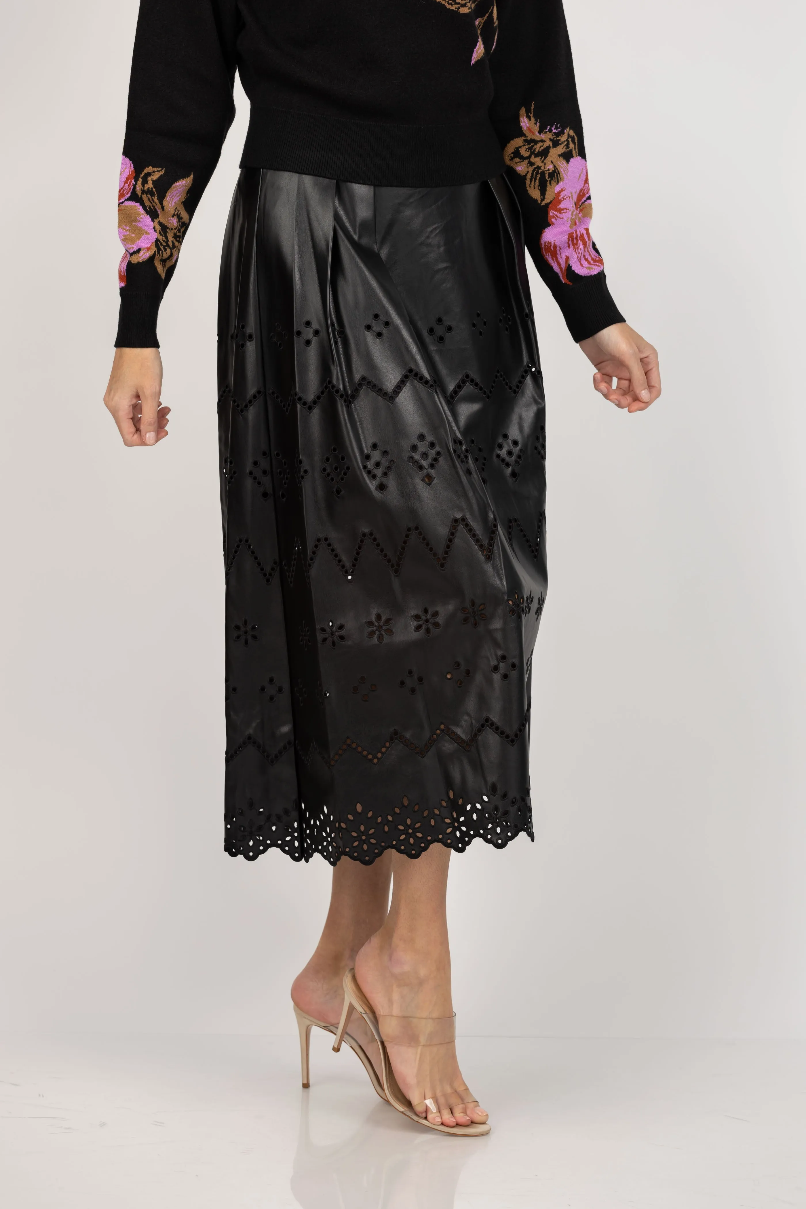 Milly Jolene Skirt in Black