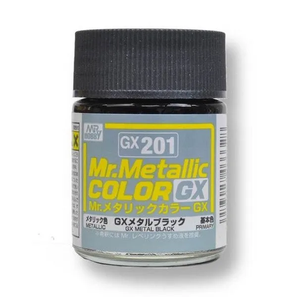 Mr Metallic Color GX201 Metal Black metallic 18ml