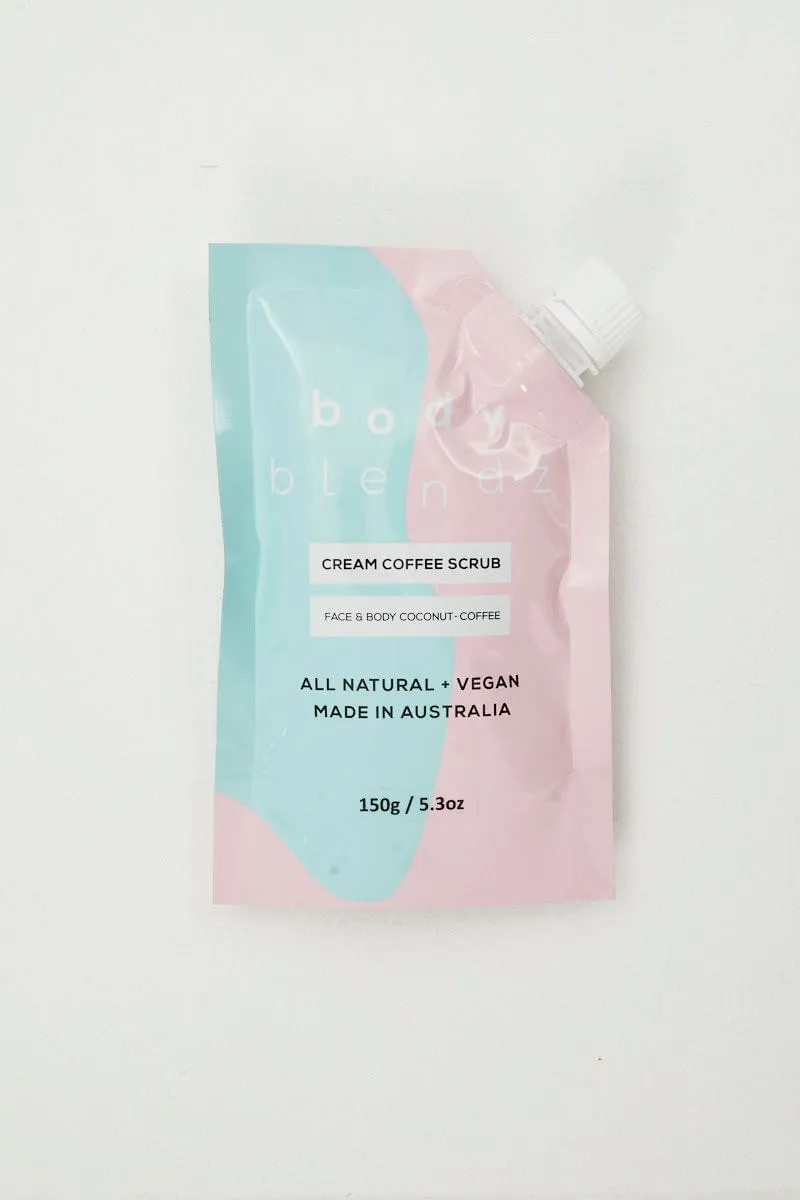 Multi Body Blendz Coconut Coffee Cream Coffee Scrub 150G