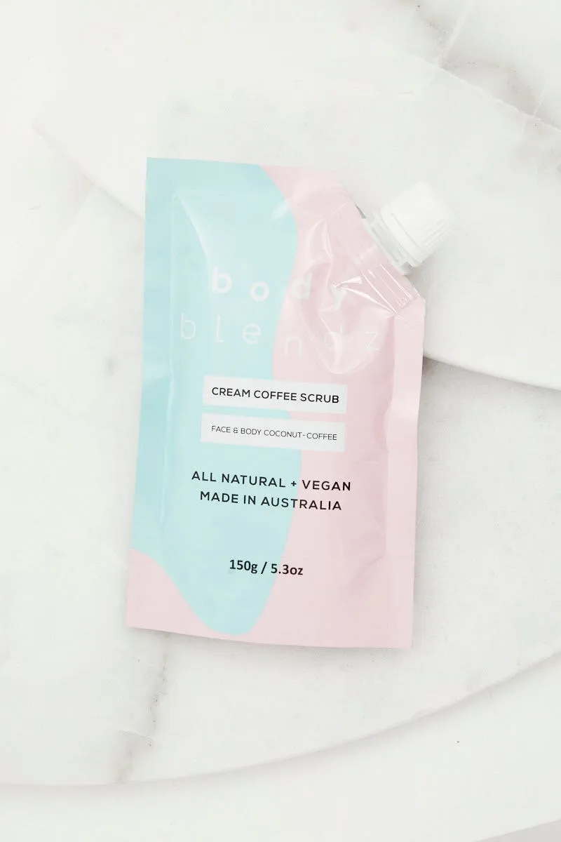 Multi Body Blendz Coconut Coffee Cream Coffee Scrub 150G