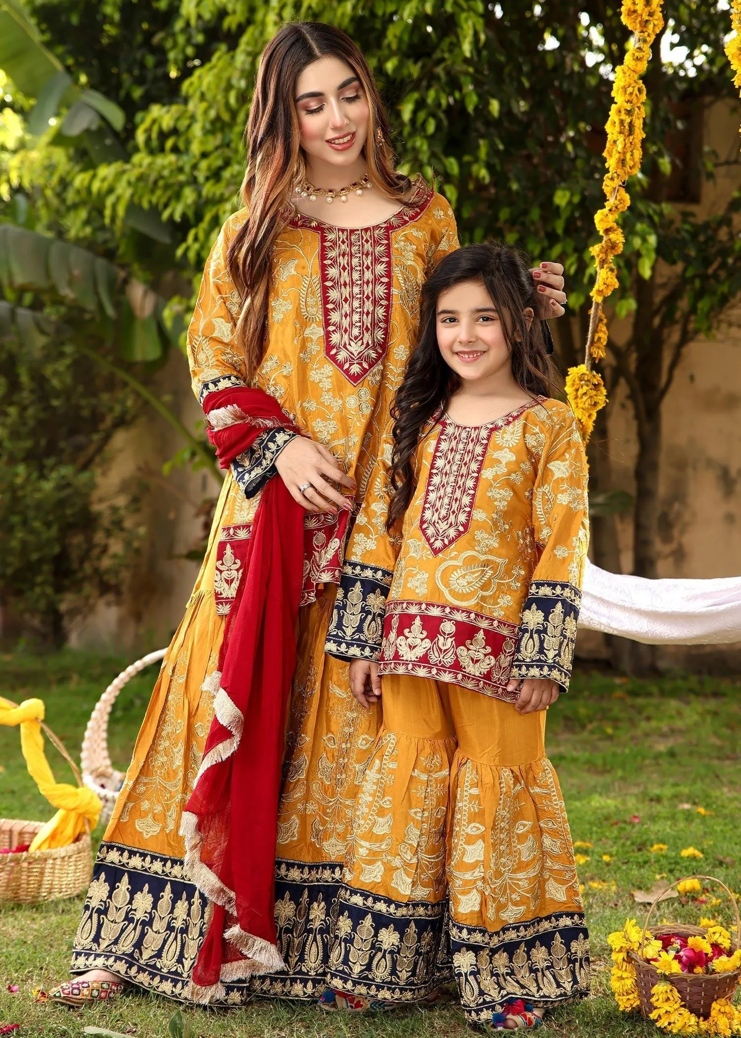 Mustard Eid Sharara Kids