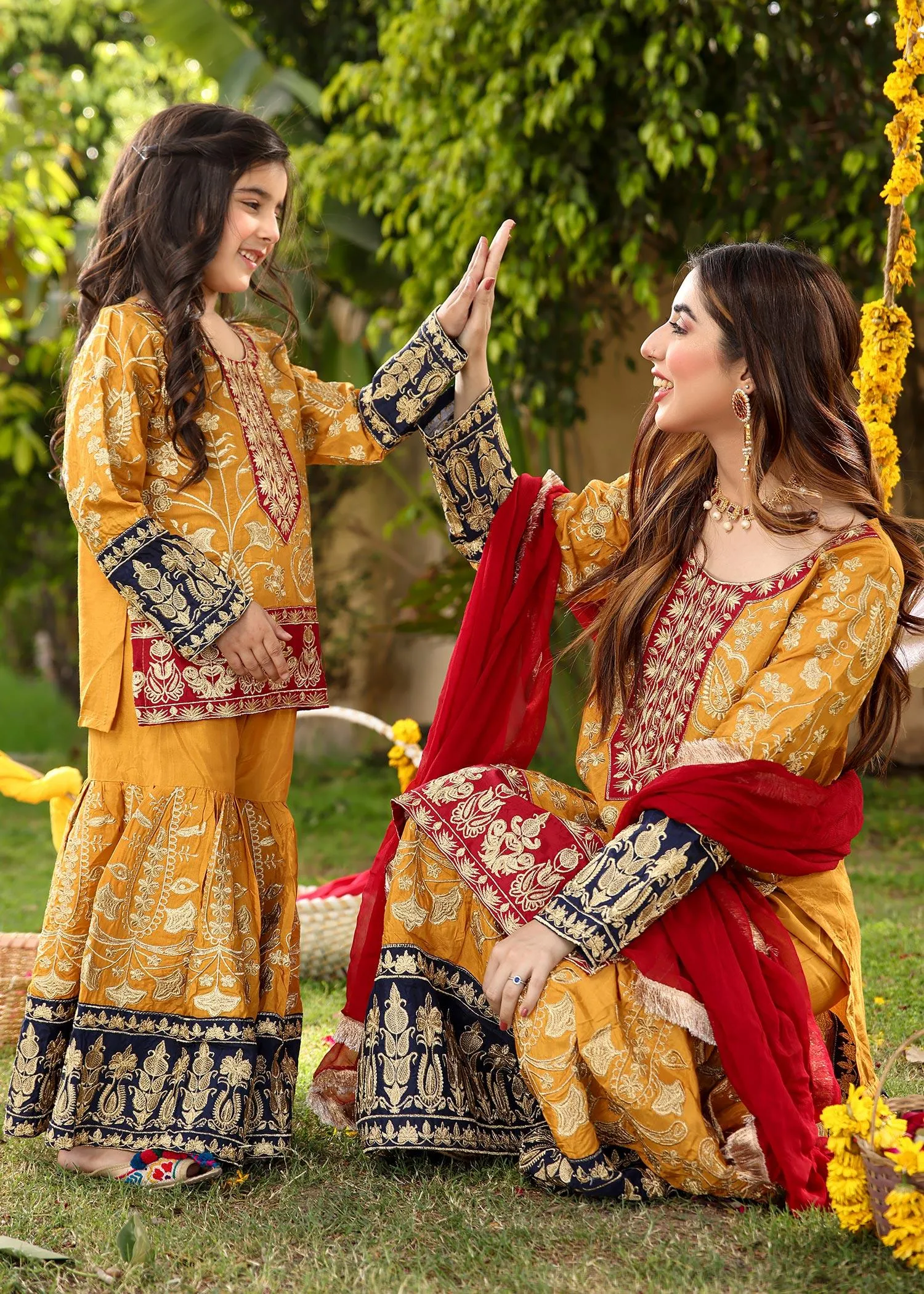 Mustard Eid Sharara Kids