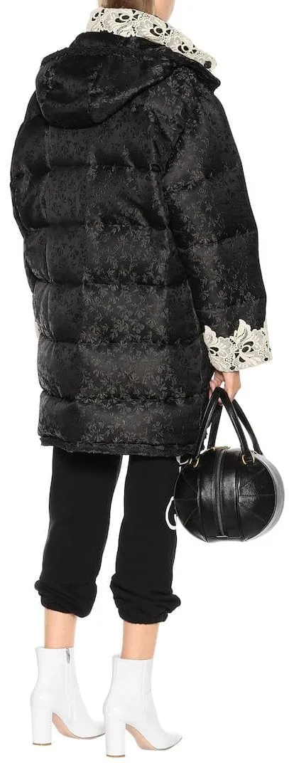 NY Yankees Jacquard Puffer Coat