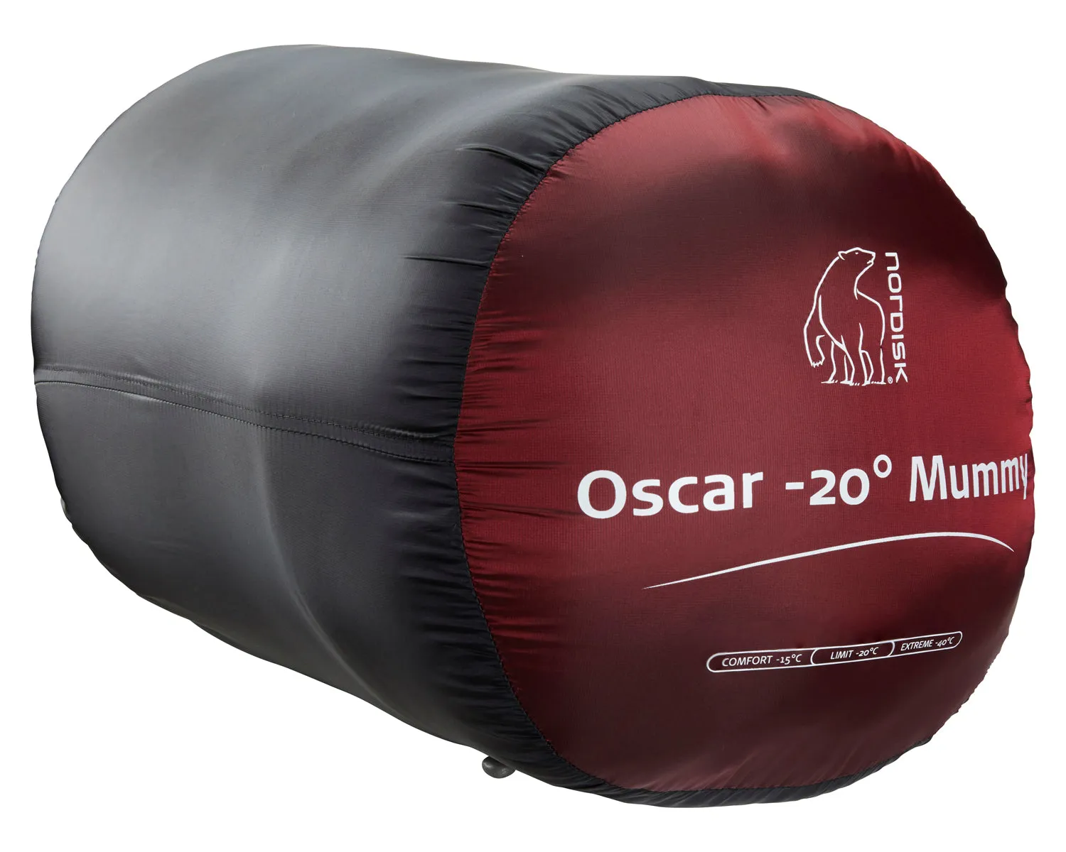 Oscar -20° Mummy - Rio Red/ Mustard Yellow/ Black